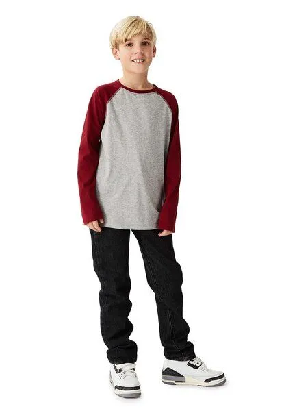 Band of Rascals Band of Rascals Raglan Longsleeve, Brick-red, – Produktbild 3 von 3