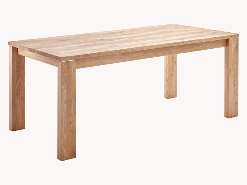 allnatura Tisch "Tavira" ohne Auszug 80x100 cm, Kernbuche, – Produktbild 1 von 2