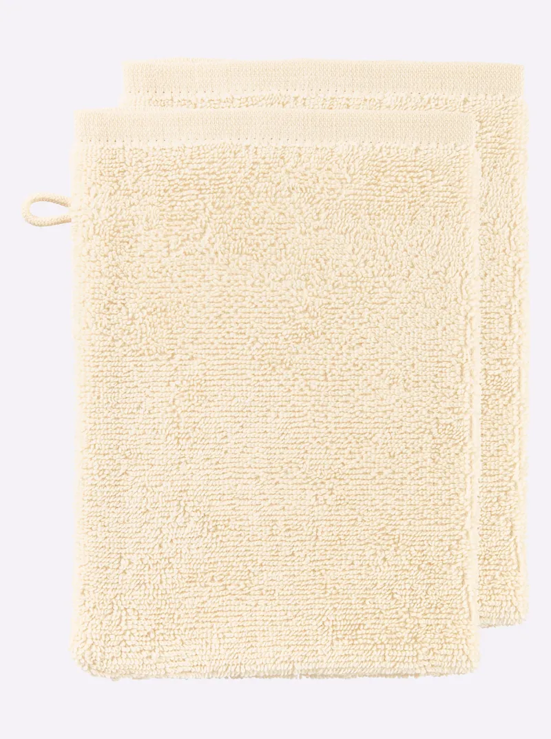 wäschepur Handtuch champagner, Champagner, – Produktbild 3 von 3