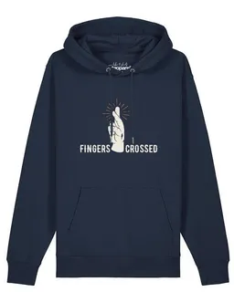 watapparel watapparel Hoodie Unisex Fingers crossed – Produktbild 1 von 1