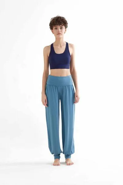 True North TRUE NORTH Damen-Yoga-Hose mit Hüftumschlag, atlantic blue, Gr. XS – Produktbild 5 von 5