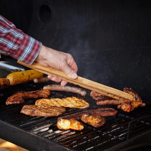 elasto elasto Grillzange "OAk" Natur – Produktbild 4 von 5