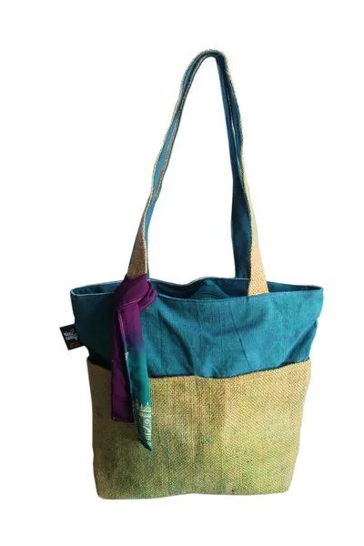 Rice&Carry Rice&Carry Schultertasche aus Jute – Produktbild 1 von 1