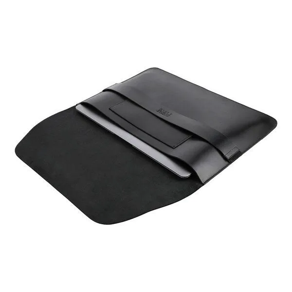 Buckle & Seam Buckle & Seam Leder Laptop Sleeve Terra 13 Zoll, Schwarz, – Produktbild 2 von 4