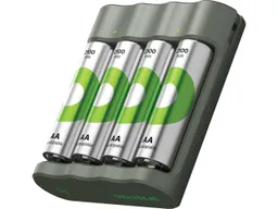 GP Battery GP Battery 4 Akkus 2.100 mAh inkl. 4-Port USB Ladegerät "B441" – Produktbild 1 von 1