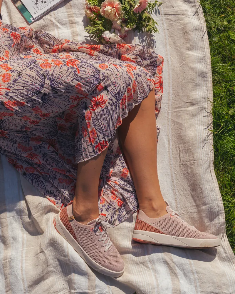 SAOLA SAOLA Damen vegan Sneaker Damen Ezo Faded Rose, Rosa, – Produktbild 2 von 2