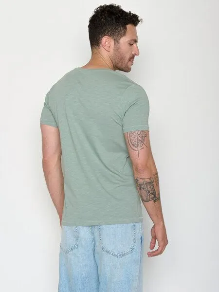 GreenBomb GREENBOMB Bike Jacques Spice - Sportliches T-Shirt aus Bio-Baumwolle / hochwertiger Print / GOTS / Fair & Vegan, Grün (weicher salbei), – Produktbild 4 von 4