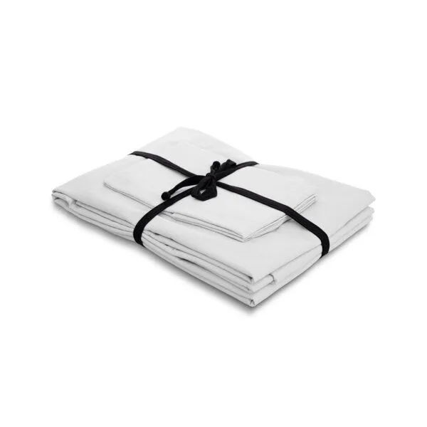 OceanSafe by Jilda-tex OceanSafe by Jilda-tex OceanSafe 100% Cradle to Cradle Uni-Bettwäsche Verschiedene Farben, Weiß, – Produktbild 1 von 4