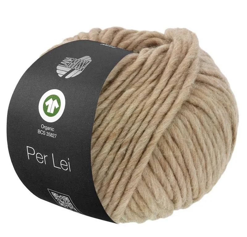 Lana Grossa Lana Grossa Per Lei GOTS Häkelwolle, 60 m, 0034 camel, – Produktbild 1 von 1