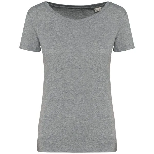 Greenspired Greenspired Umweltfreundliches Damen-T-Shirt 155g/m² XS - XXL, Meliertes grau, – Produktbild 1 von 1