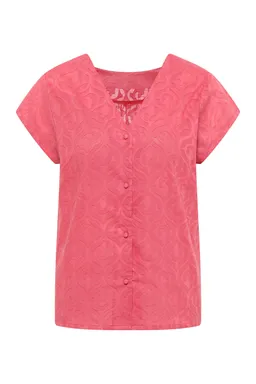 Tranquillo Bluse Lunaa aus Bio-Baumwolle - holly berry / 42 – Produktbild 1 von 1