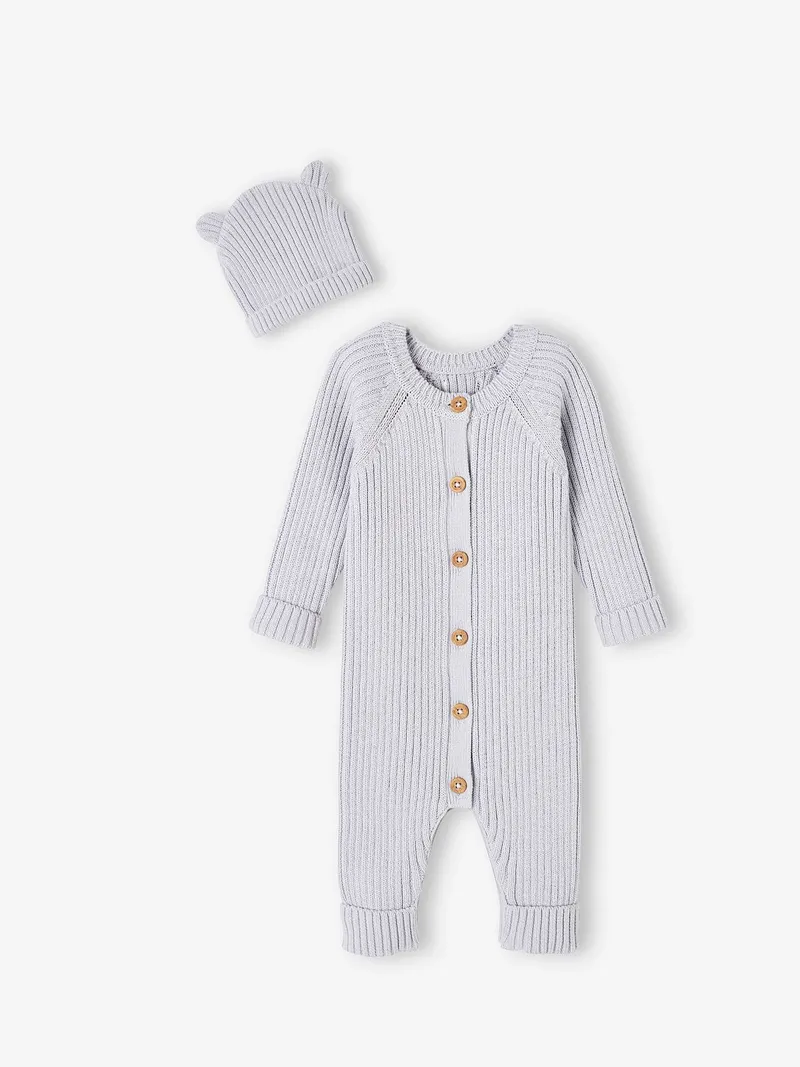 Vertbaudet Baby Set, Hellblau, – Produktbild 3 von 4