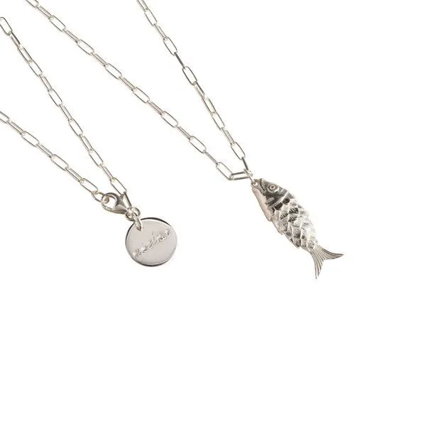 macimo macimo Koi Necklace, Silber, – Produktbild 1 von 4