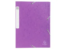 Exacompta 10 Exacompta Archivboxen aus Colorspan-Karton, 600 g/m², DIN A4, violett, RB 40 mm – Produktbild 1 von 1