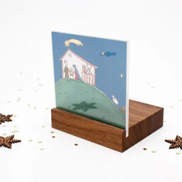 klotzaufklotz klotzaufklotz Weihnachtskrippe Mini Landschaft – Produktbild 4 von 7