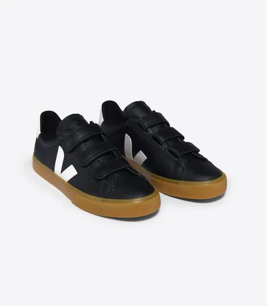 Veja Veja Sneaker Herren - Recife Logo Chromefree, Black/white (schwarz/weiß), – Produktbild 2 von 3