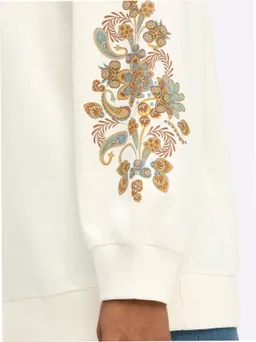 sheego Sweatshirt champagner-terra – Produktbild 1 von 1