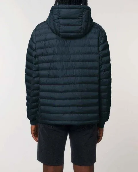 YTWOO YTWOO Herren Steppjacke | komplett aus recycelten Materialen gefertigt, Navyblau, – Produktbild 4 von 4