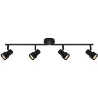 Nordlux Nordlux Deckenleuchte "Boston" 4er-Schiene, schwarz – Produktbild 1 von 1