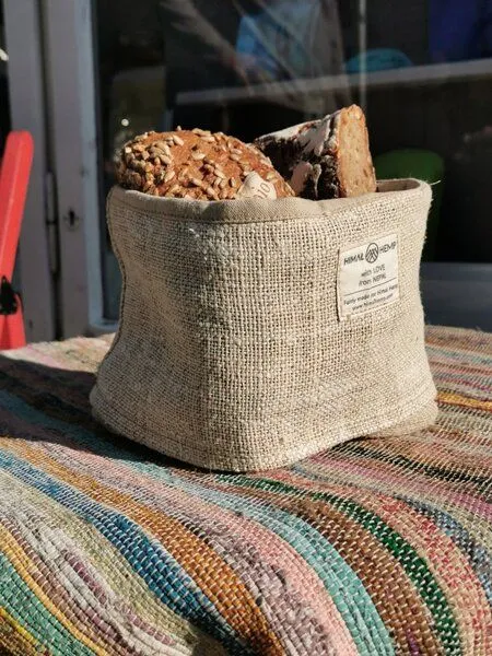 Himal Hemp Himal Hemp Brotkorb aus wildem Hanf – Produktbild 4 von 4