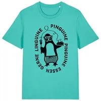 päfjes päfjes Pinguin Pinguine essen gerne Linguine - Fair Wear Unisex T-Shirt – Produktbild 1 von 1