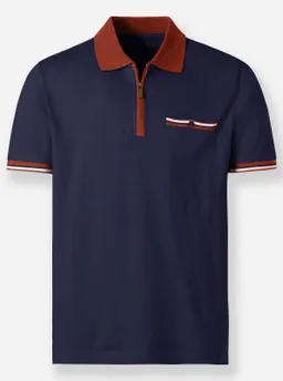 Catamaran Kurzarm-Poloshirt marine – Produktbild 1 von 1