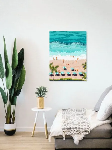 Photocircle Photocircle Poster / Leinwandbild - Dream in Colors Borrowed From The Sea – Produktbild 4 von 4