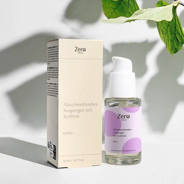 Zero Skin Zero Skin Belebendes Augengel mit Koffein - 30 ml – erfrischend & ölfrei, Naturkosmetik – Produktbild 4 von 4