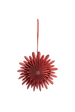 Tranquillo Papieranhänger RED FLAKE - rot – Produktbild 1 von 1