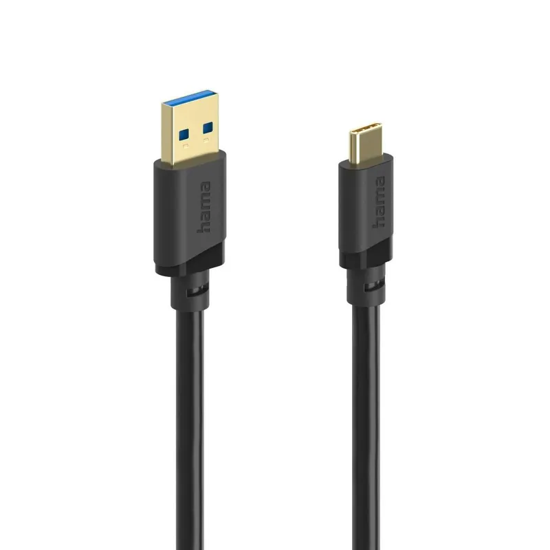 Hama Hama USB-Kabel, USB-A-Stecker - USB-C-Stecker, USB 3.2 Gen1, 5 Gbit/s, 1,5 m – Produktbild 5 von 5