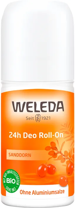 Weleda Weleda 24h Deo Roll-On Sanddorn 50 ml Deospray – Produktbild 1 von 1