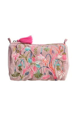 Tranquillo Kosmetiktasche VELVET MEADOW (GOTS) - groß - bunt – Produktbild 1 von 1