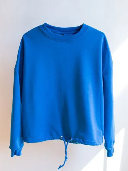 Ecostories Ecostories Oversize Sweatshirt Shades of blue, Kobaltblau, – Produktbild 2 von 2