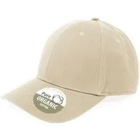 Brain Waves Basecap Organic Cotton Brain Waves 6 - Panel Cap Kappe Unstructured, Sand, – Produktbild 1 von 1