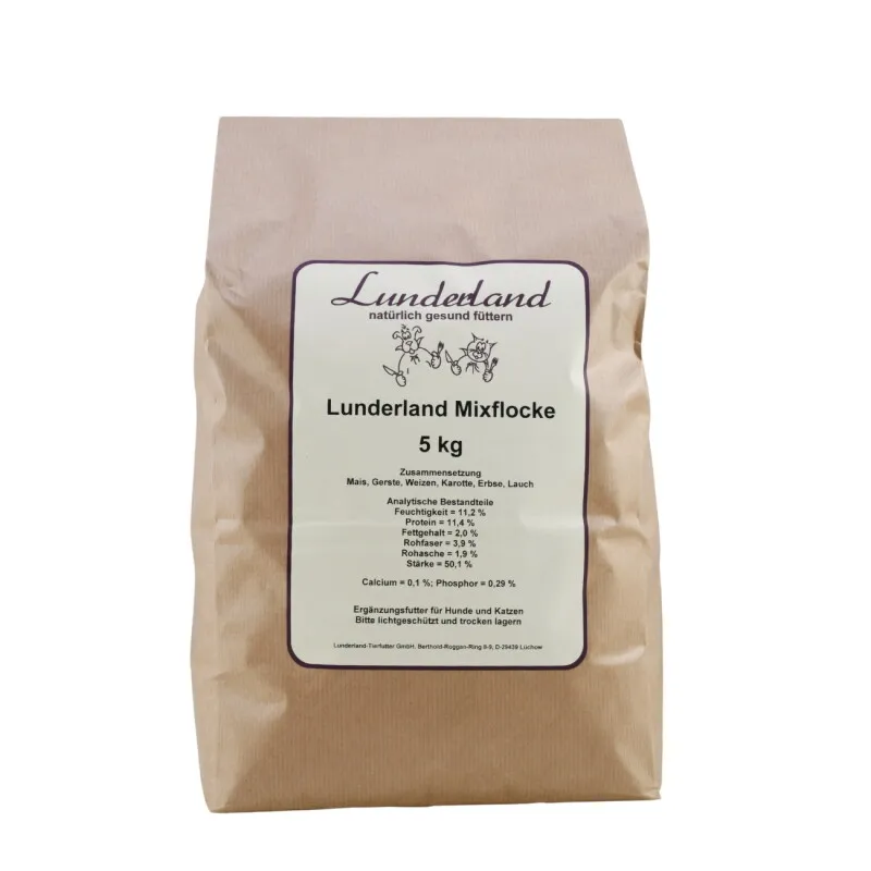 Lunderland Lunderland Mixflocke 2x5 kg – Produktbild 1 von 1