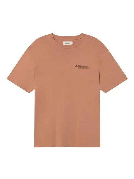thinking mu thinking mu FTP - Damen T-Shirt aus Bio-Baumwolle, Achiote (orange), – Produktbild 4 von 4