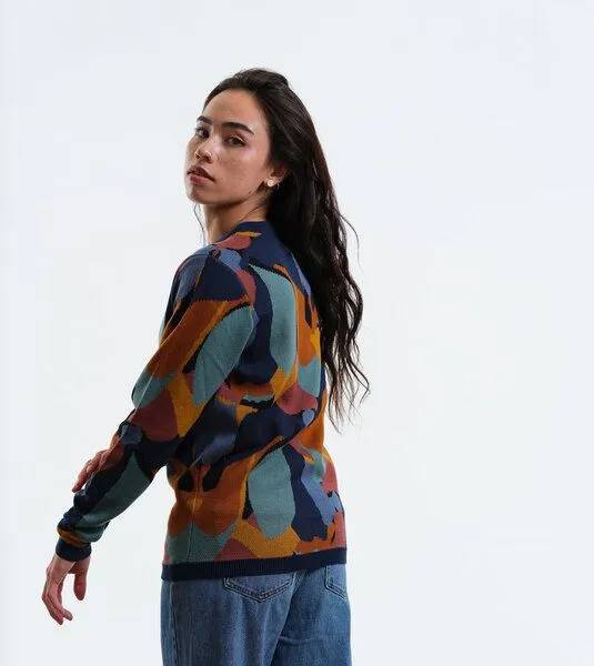 Gary Mash GARY MASH Pullover Lamona aus feinem Jacquardstrick, Bouquet (mehrfarbig), – Produktbild 2 von 4