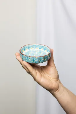 Tranquillo Tarteletteform ART DECO 11 cm - blau – Produktbild 1 von 1