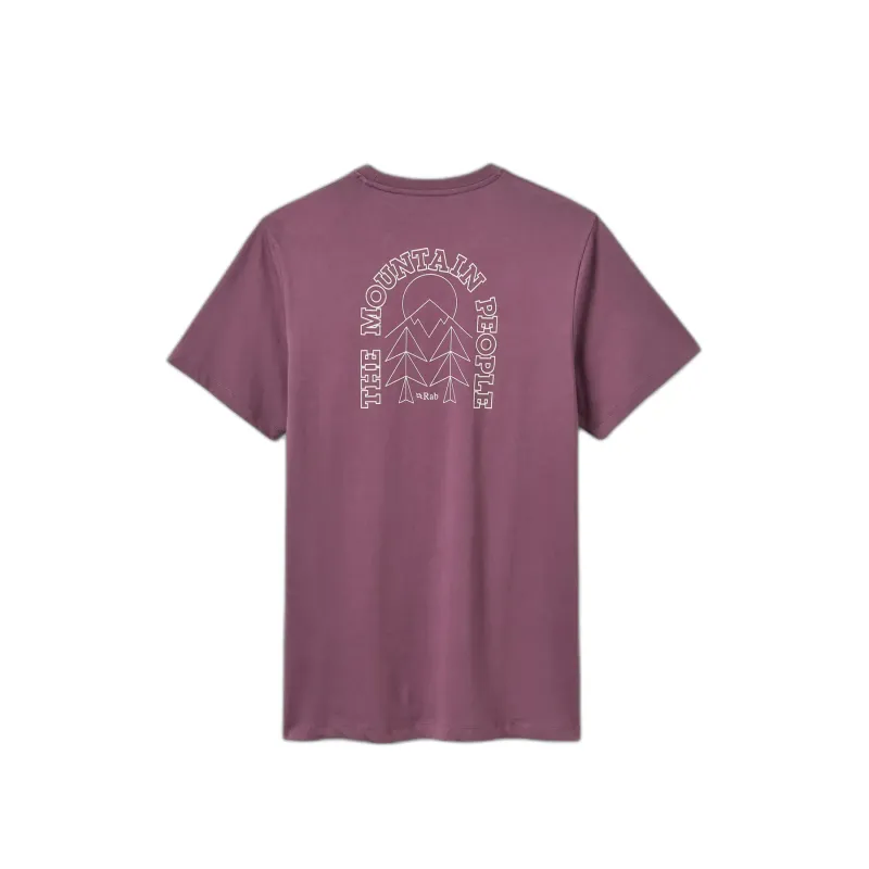Rab Damen T-Shirt Rab Stance Cirque, Rose, – Produktbild 1 von 1