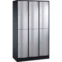 C+P C+P Schließfachschrank 3 Türme an/si 2er – Produktbild 3 von 3