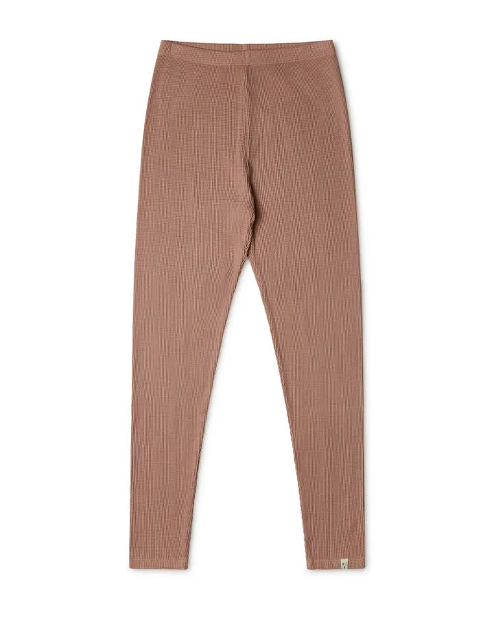 MATONA MATONA Damen vegan Leggings Basic Terracotta Orange, Hell orange, – Produktbild 1 von 2