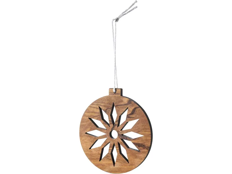 weltPartner weltPartner Dekoanhänger "Weihnachtskugel" aus Olivenholz – Produktbild 1 von 1
