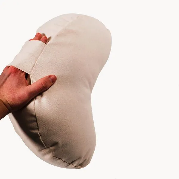 Slāf Slāf Kapok Meditationskissen Mond mit Kapokflaum BIO – Produktbild 1 von 4