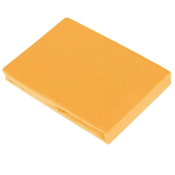 The Spirit of OM The Spirit of OM Spannbetttuch mit Rosenquarz, Mango-gelb, – Produktbild 1 von 1