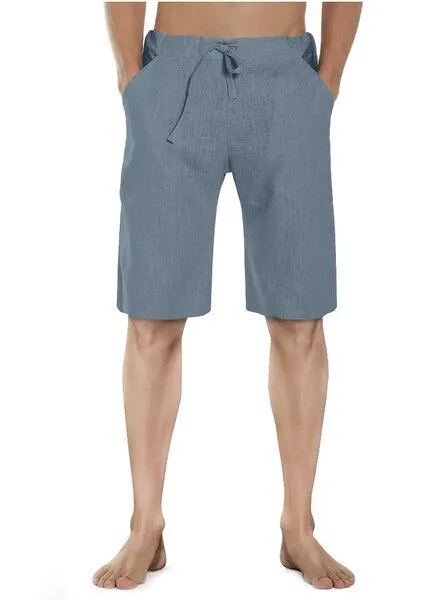 SCHAZAD Leinenshort von SCHAZAD, Petrol, – Produktbild 1 von 3