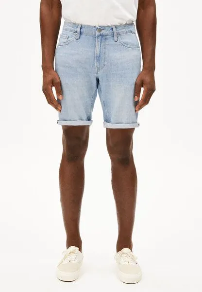 ARMEDANGELS ARMEDANGELS NAAILO Herren Jeans Shorts aus Bio-Baumwoll-Hanf Mix, Blue, – Produktbild 5 von 7