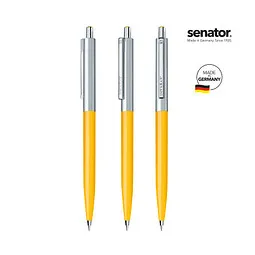 Senator Senator Kugelschreiber "Point Metal" gelb – Produktbild 2 von 2