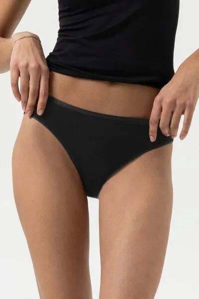 mey Mey Mini-Slip Modal Pure, Schwarz, – Produktbild 1 von 4