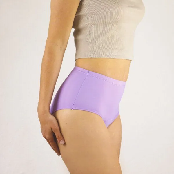 MYLILY MYLILY High Waist Flieder - Periodenunterwäsche aus Baumwolle – Produktbild 4 von 4