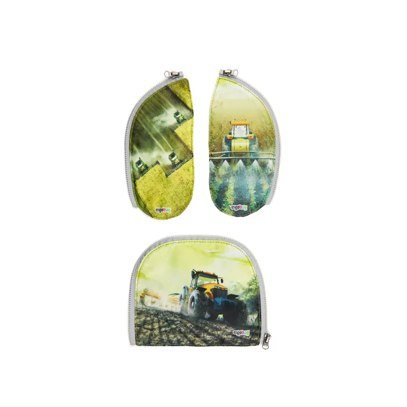 Ergobag Ergobag Schulzubehör Zippies-Set, 3-teilig Landmaschinen, Multicolored, – Produktbild 1 von 1